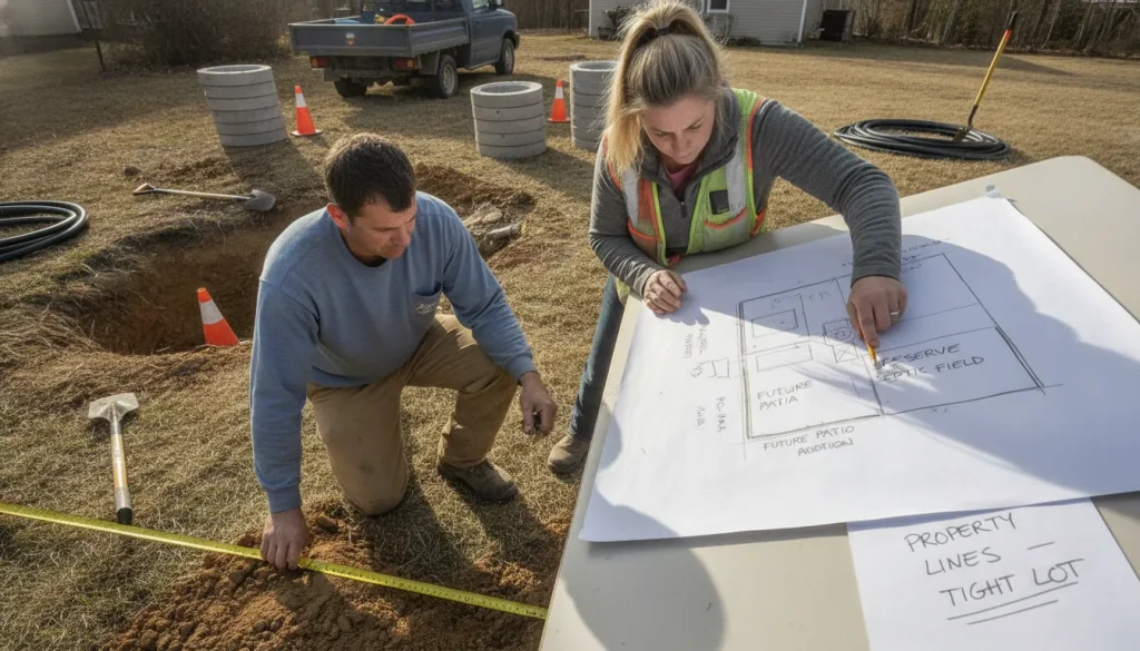 How Far Can a Septic Tank Be From the House in Apopka?